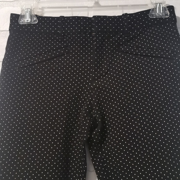 Gap Black and White Polka Dot Pants Size 0 R  #094 - Picture 8 of 10